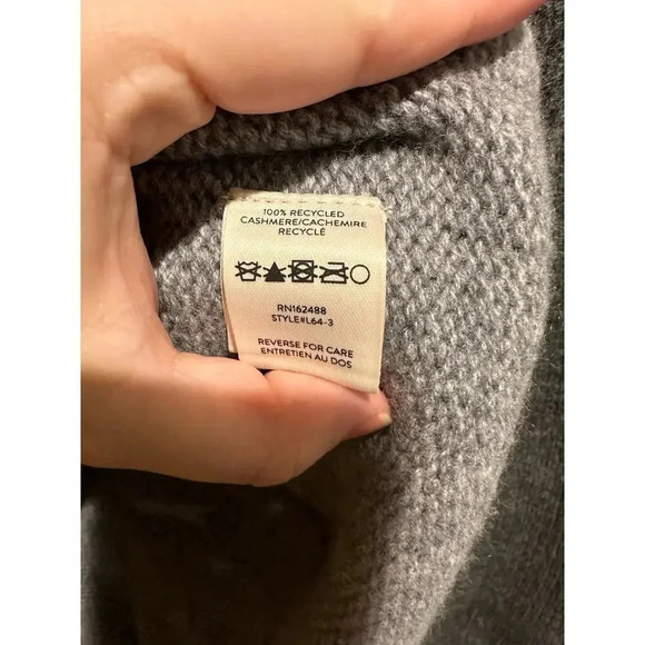 NWT Size S Lita By Ciara Janelle Recycled Cashmere Sweater - Picture 6 of 7